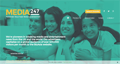 Desktop Screenshot of media247.co.uk